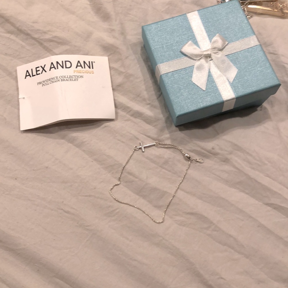 Alex and ani pull chain bracelet
